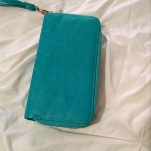 Teal Wristlet